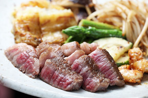 お肉&お食事 | 栃木県那須町にある鉄板焼きレストラン | 鉄板焼